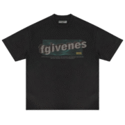 FGivenes Graphic Print Black T-shirt