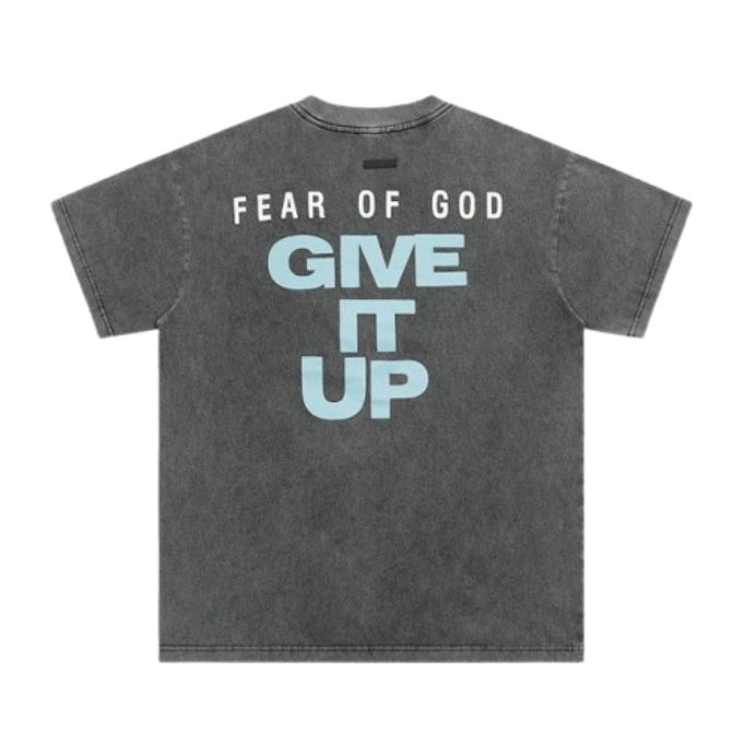 Fear of God: Dark Gray Give It Up T-Shirt