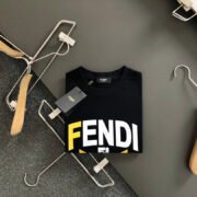 Fendi's Distinctive Black Logo Print