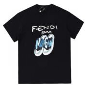 Fendi Roma's Unique Black Graphic