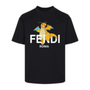 Fendi Black T-shirt: Pure Style