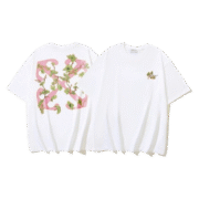 Floral Print White T-Shirt