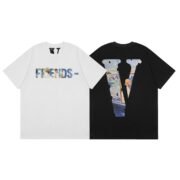 Cool Friends V Graphic in White/Black
