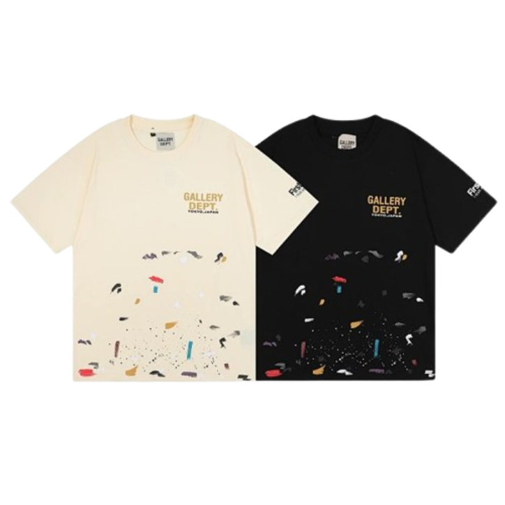 Gallery Dept. Black & Beige T - Shirt