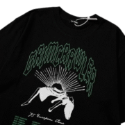 GRIMCRAWLER: Edgy Tour Black T-shirt