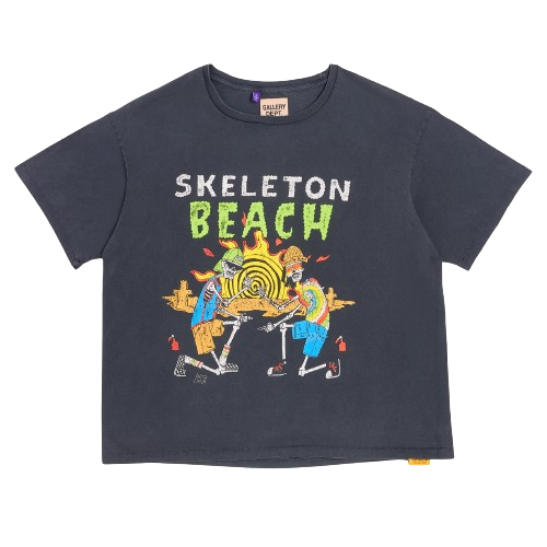 Gallery Dept. Mysterious Skeleton Gray T-shirt