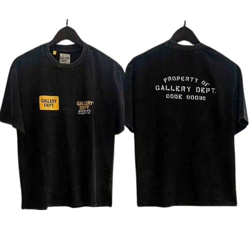 Gallery Dept. Black T - Shirt, No Middleman