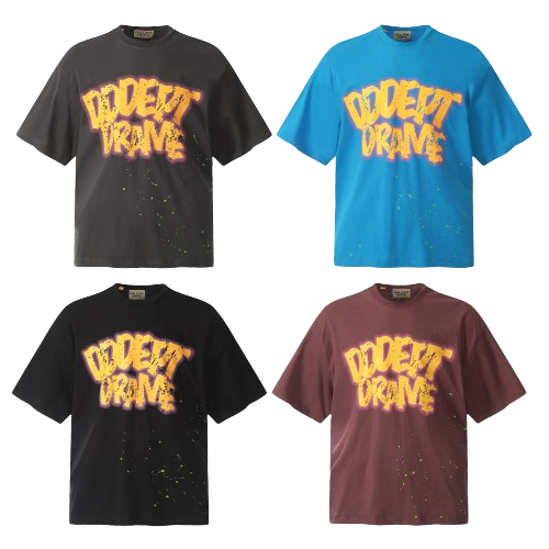 Graffiti Print's Multi - Hue T-Shirt