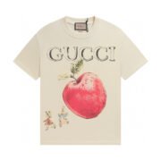 Gucci's Apple Graphic in Cream
