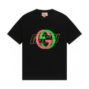 Gucci's Sleek Black Graphic Logo
