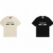 Gucci's Beige/Black Logo Print