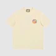 Gucci: Yellow Recycled Materials Tee