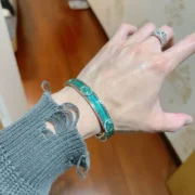 Gucci Gorgeous Turquoise Bamboo Bracelet