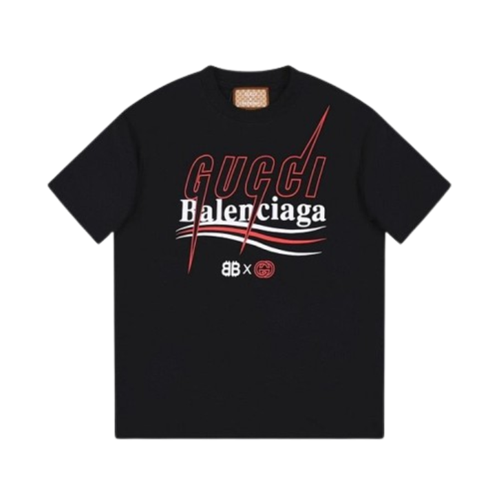 Gucci x Balenciaga: Exclusive Black T-Shirt