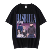 Hasbulla's Kingly Black T-Shirt
