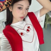 Heart Eye Striking Graphic T-Shirt