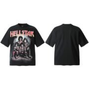 Hellstar Simple Graphic Black Tee
