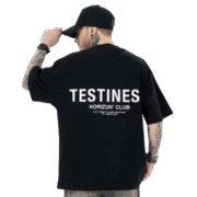 Horizon Testines Trendy Black T-Shirt
