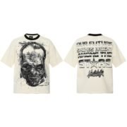 Hysteric Glamour - Face Print White Tee