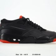 Jordan 01 - Sleek Black Shoes 0550140