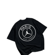 Jordan's Paris Saint-Germain Black Tee