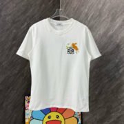LOEWE Animal Embroidered White Tee