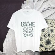 LOEWE Elegant Floral White Tee