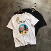 LOEWE Modern Graphic White Tee
