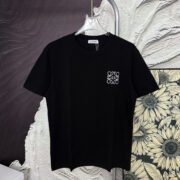 LOEWE's Embroidered Logo in Black