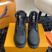 Louis Vuitton Elegant Black Boots