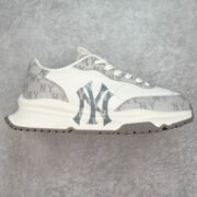 MLB NY Logo Sophisticated Grey Sneakers