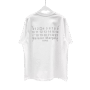 Maison Margiela Trendy Calendar Graphic Tee