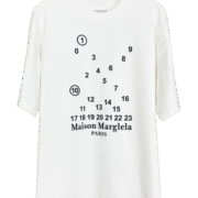 Maison Margiela Fashionable Number Print Tee