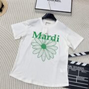 Mardi's Flower - Print White Shirt