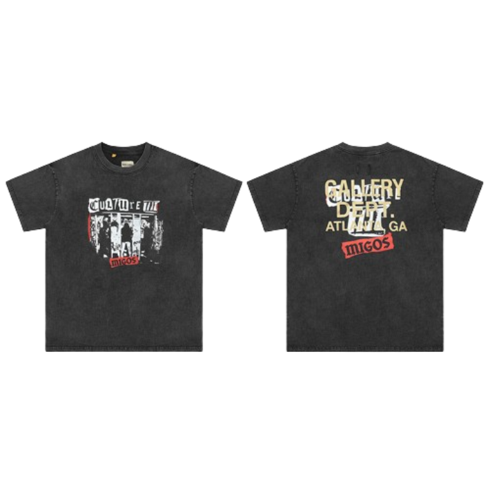 Migos Culture III: Dark Grey Graphic Tee