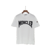 Moncler All - White T - Shirt Delight