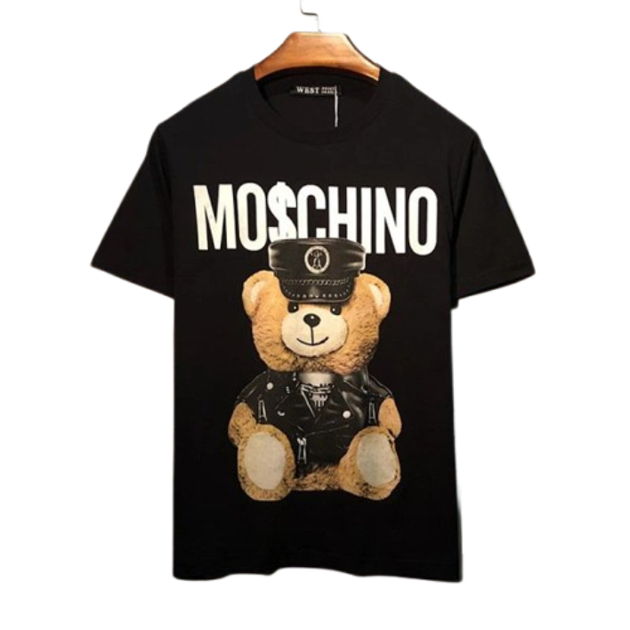 Moschino Teddy Bear - Charming Black Tee