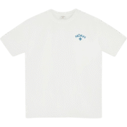 NOAH Embroidered Logo White T - Shirt