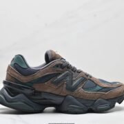 New Balance 2002R: Brown/Green Combo