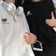 New Balance Trendy White & Black