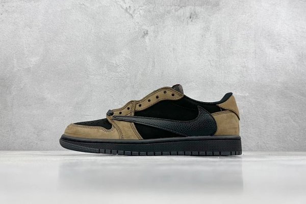 Nike Air Jordan 1 Low Black Brown Bargain Shoes