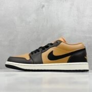 Nike Air Jordan 1 Low: Ebony & Earthy Brown Fusion