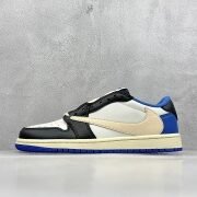 Nike Air Jordan 1 Low Black Trendy Shoes