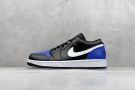 Nike Air Jordan 1 Low - Bold Black & Blue