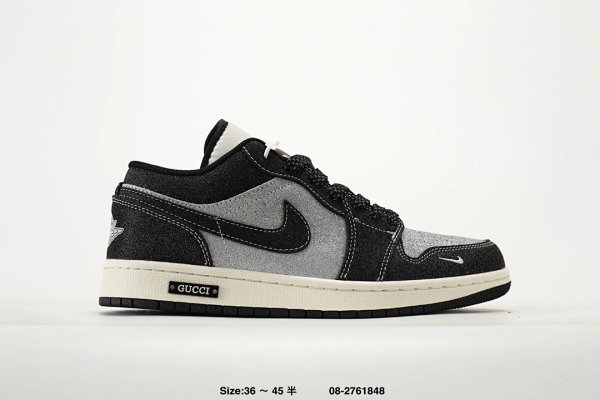 Nike Air Jordan 1 Low cool Black Grey Sneaks