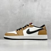Nike Air Jordan 1 Low: Brown White Black Style