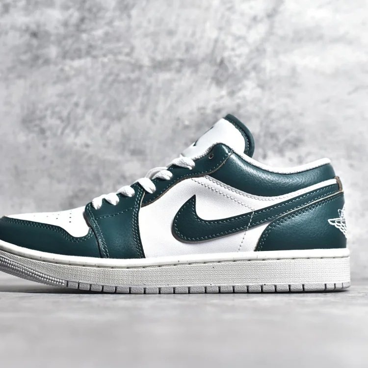 Nike Air Jordan 1 Low Distinct Green Shoes