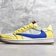Nike Air Jordan 1 Low Yellow On - Sale Shoes