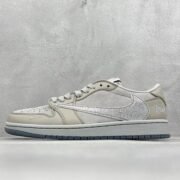 Nike Air Jordan 1 Low x Stussy Cool Grey