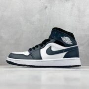 Air Jordan 1 Navy & White Stylish Kicks